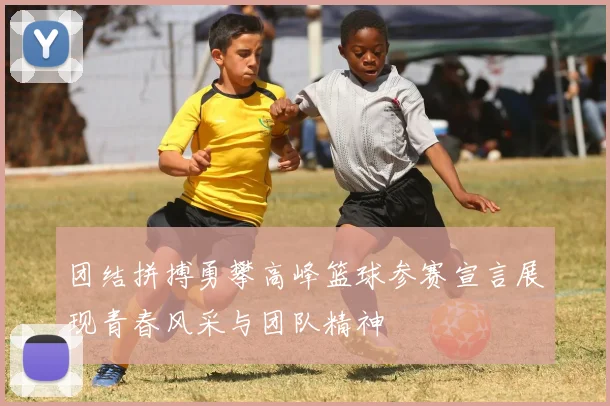 团结拼搏勇攀高峰篮球参赛宣言展现青春风采与团队精神